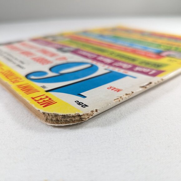 1960s vintage 16 magazine Elvis Prestley - Picture 7 of 8